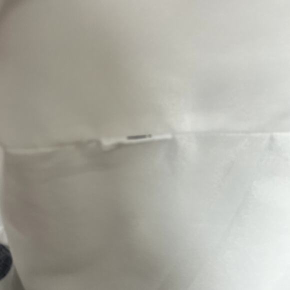 J Crew Dress Womens 6 White Black Polka Dot Faux Wrap Mini Cap Sleeve Ruffle - Picture 6 of 10